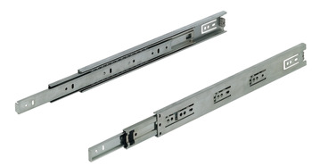 Hafele Runners - Full Extension Ball Bearing Drawer Channels | For 30 Kg (422.87.900) | Mild Steel, price