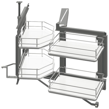 Hafele Pull Out and Turn for Corner Cabinets (542.00.703)