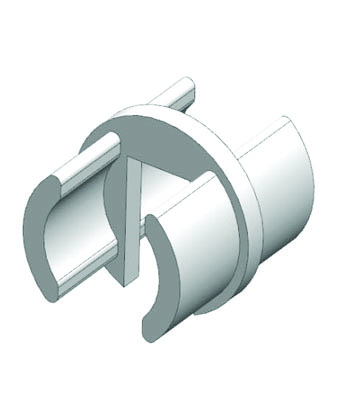 TAITON 180° Connector for TRF-UTB-AL-50 (TRF-UTB-AL-180)