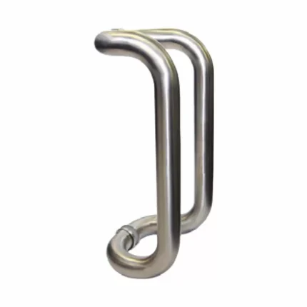 TAITON Offset Handle Centre to Centre of Hole 250mm Finish: Satin (SSS) (TGH-11-D 25x275mm)