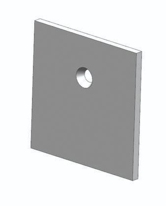TAITON End Cap for TRF-UTB-RCT-AL-50-50 (TRF-UTB-EC-AL-02)