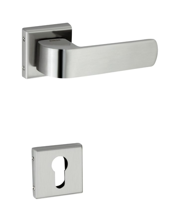 Shrida 446 SS Mortise Handle Set