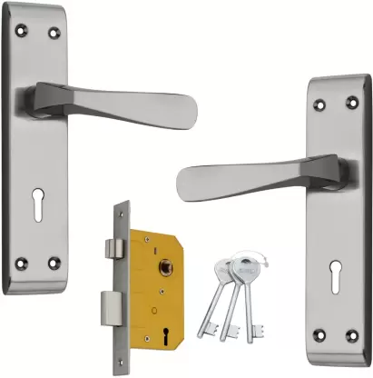 Shrida 506 Iron Mortise Handle and Lock Set
