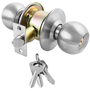 STALLION Tubular Lock - Round main door knob/knobs price