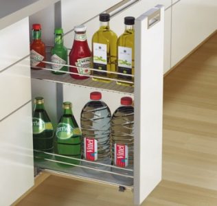 Hettich Kitchen Bottle Pull Out - 2 Tier (Cargo IQ 300) | Kitchen Fittings - Buy at Best Price in India