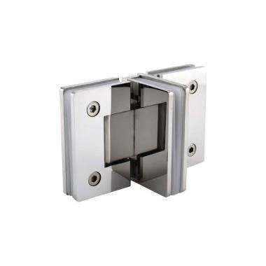 Ozone T-Shower Hinge for Adjacent Dual Opening Doors (OSSH-22T-ED STD PSS)