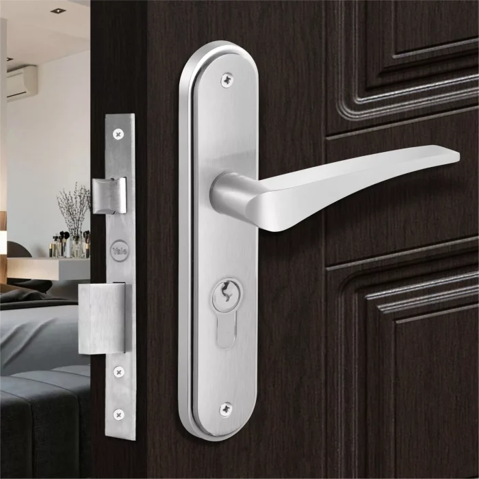 Yale Lock Door Handle | Yale Essential Electra Series - YE‑1106 | 5/8/10 Inch | Zinc Alloy - Buy at Best Price in India