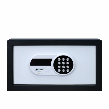 Ozone O-squire storage cabinet electronic locker safe/safes for home alloy steel black and white price