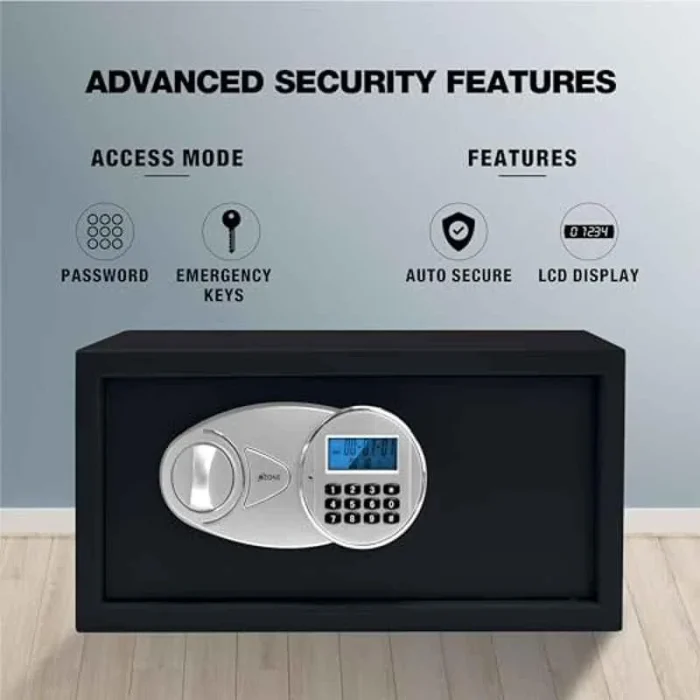 Ozone Tusker NXT safes in black colour