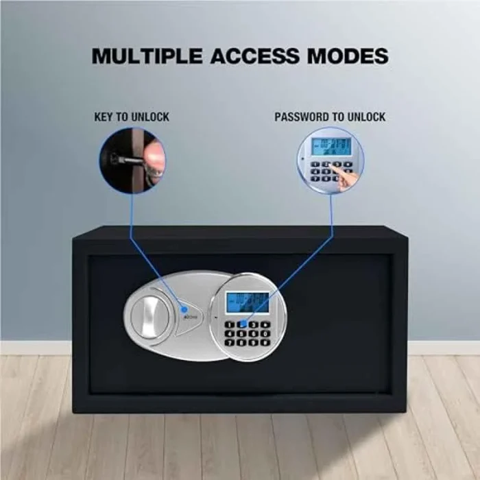 Ozone Tusker NXT safes in black colour
