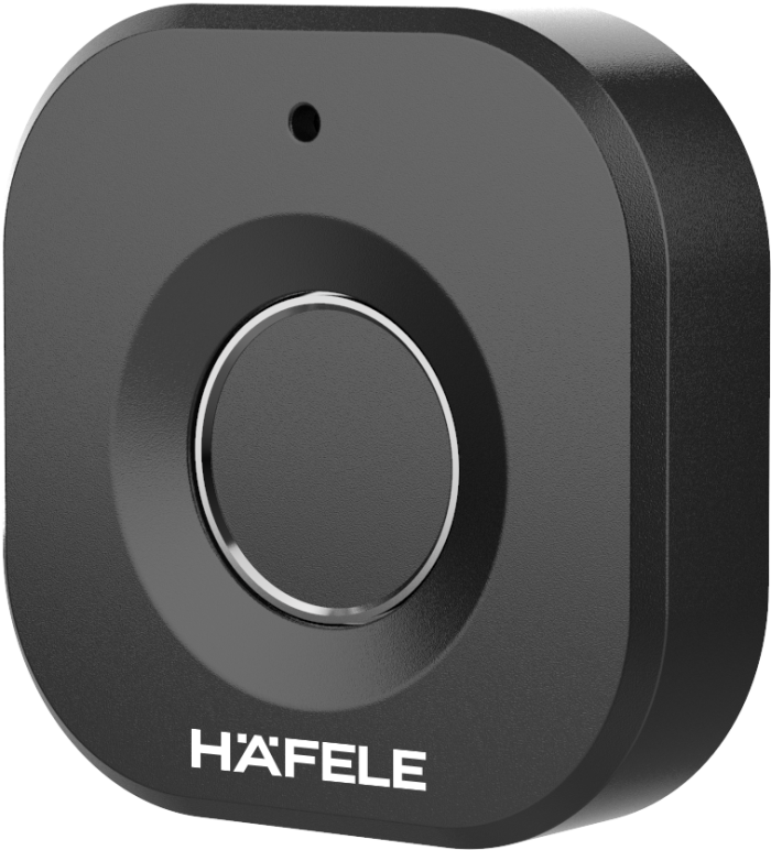 Hafele Digital Drawer Lock - Kabi-Block 2 Way Door Smart Cabinet Locks | Matt Black, price in India