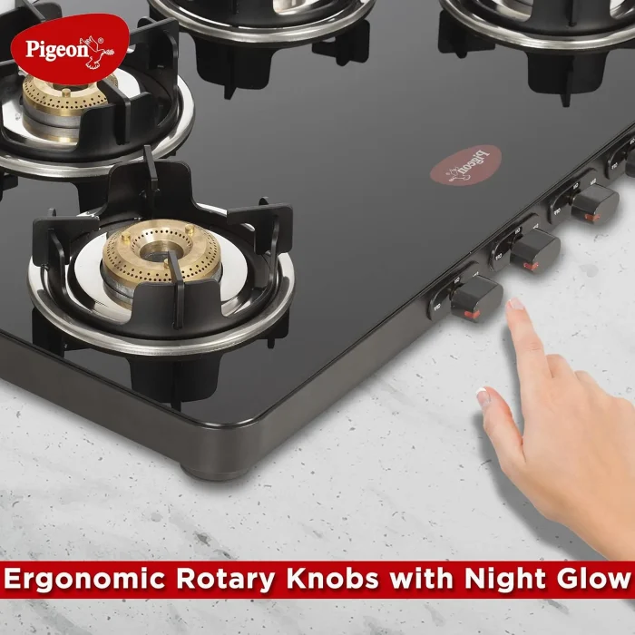 Pigeon Ultra Slim Gas Stove with 4 Burners