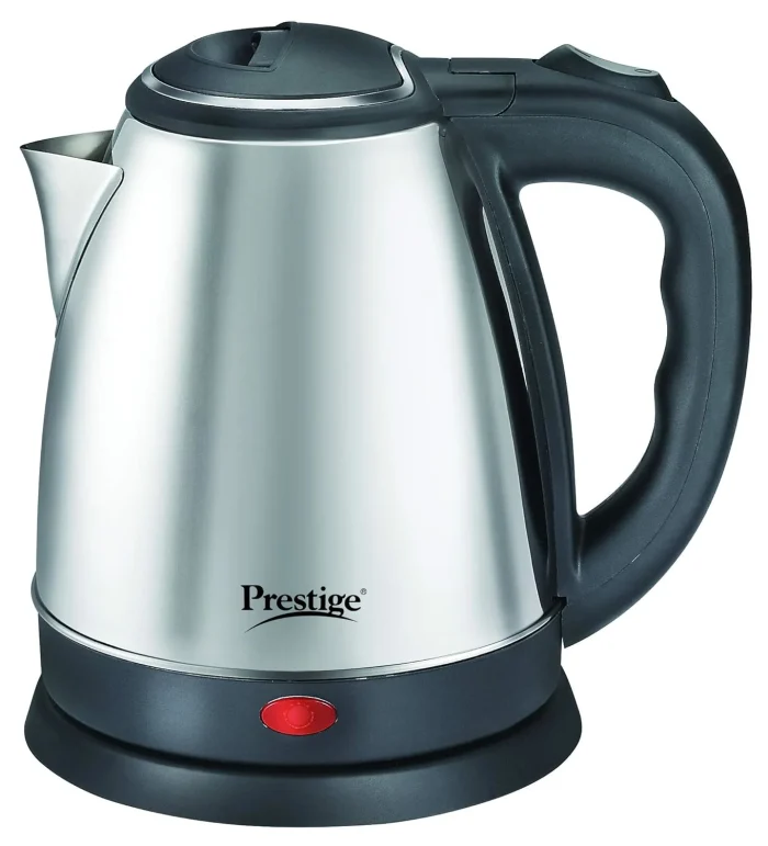 Prestige PKOSS Stainless Steel Electric Kettle 1500W, 1.8L (Silver)